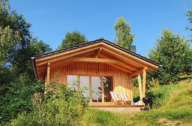 Berg-Chalet - Glamping-Urlaub im Glamping-Paradies auf dem Dengler Hof